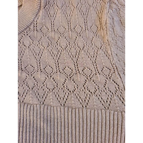 LEE Wrangler Retro Womens  Brown Long Sleeve  Pullover Sweater Size L - Picture 5 of 8